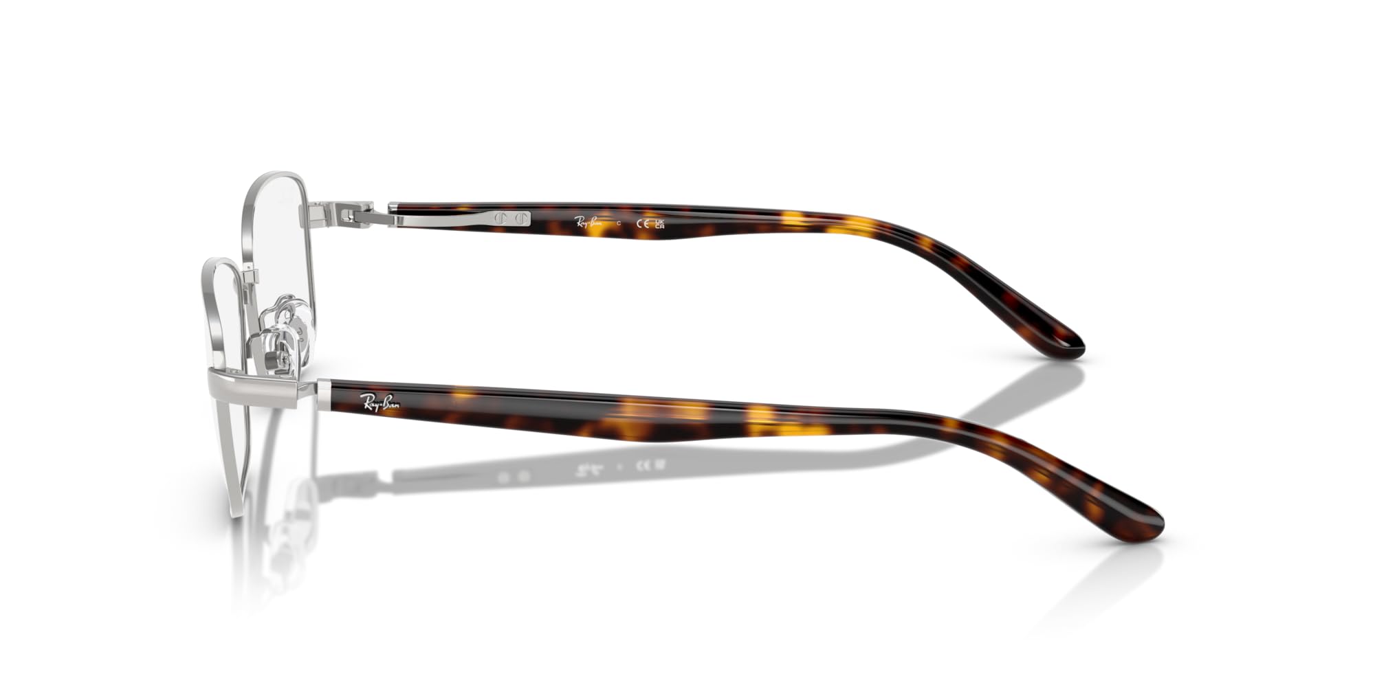 【ReVision】RB6527D-2503-RESGY スモーキーグレー Ray-Ban™ RX6527D Square Eyeglasses | EyeOns.com